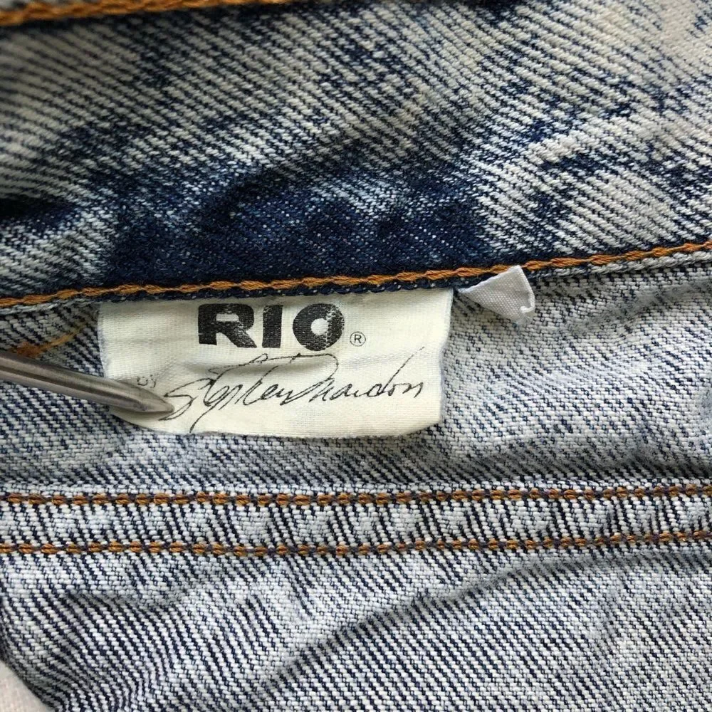 Vintage High Waisted Acid Wash Rio Jeans -‎ Women’s 11